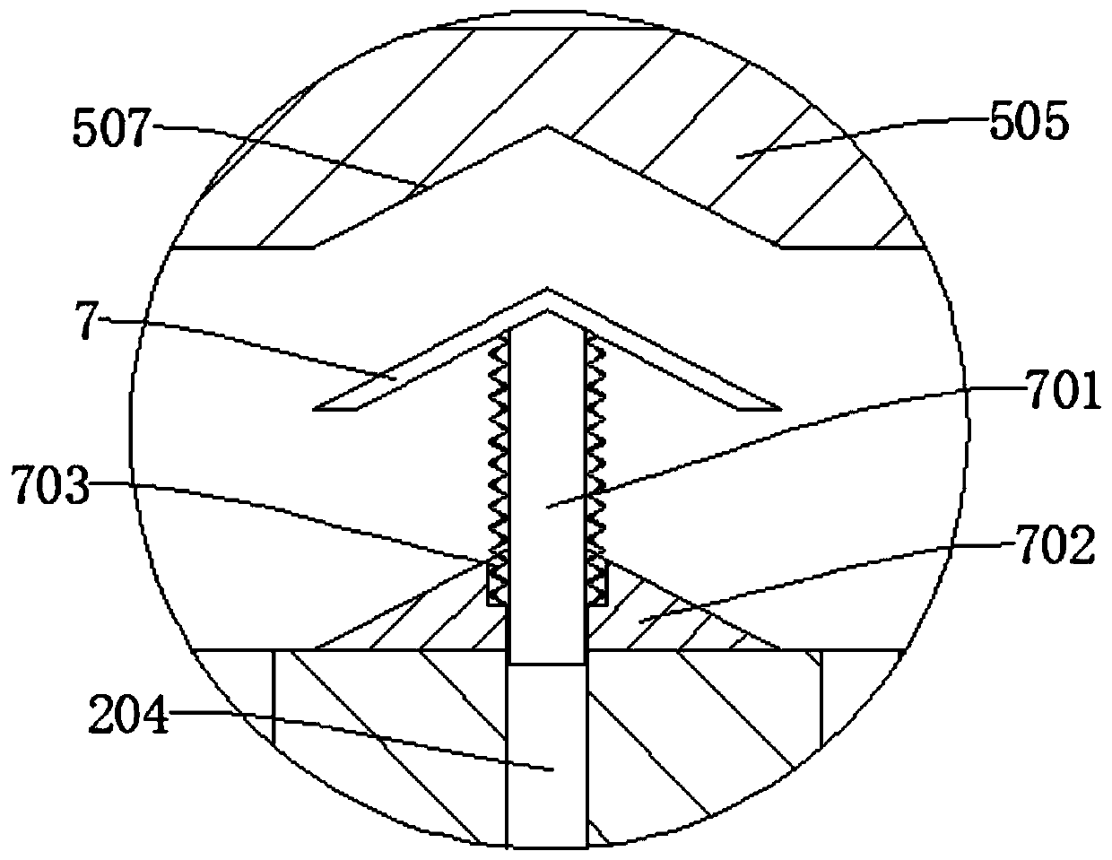 Piston type metering glue injection head