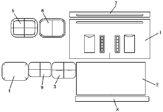 Insulation bag processing process and insulation bag processed through process