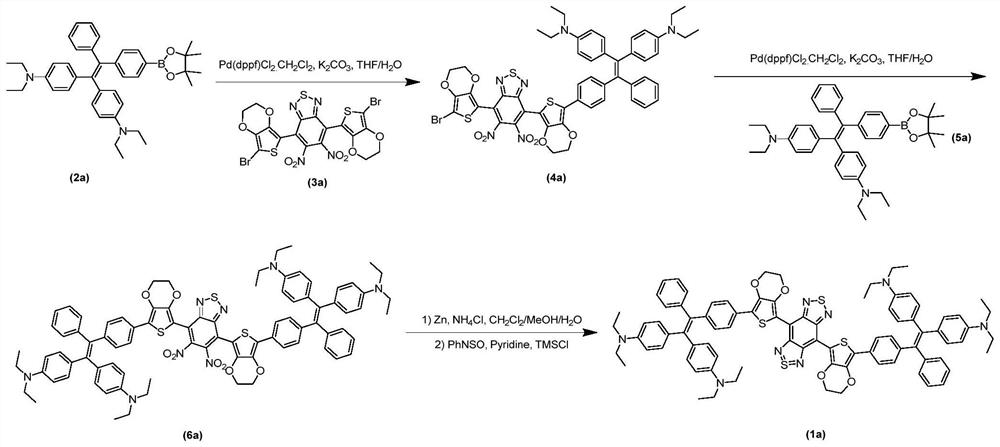 Near-infrared second-region fluorescent compound with aggregation-induced luminescent properties, preparation method, nanoparticle micelles and application thereof