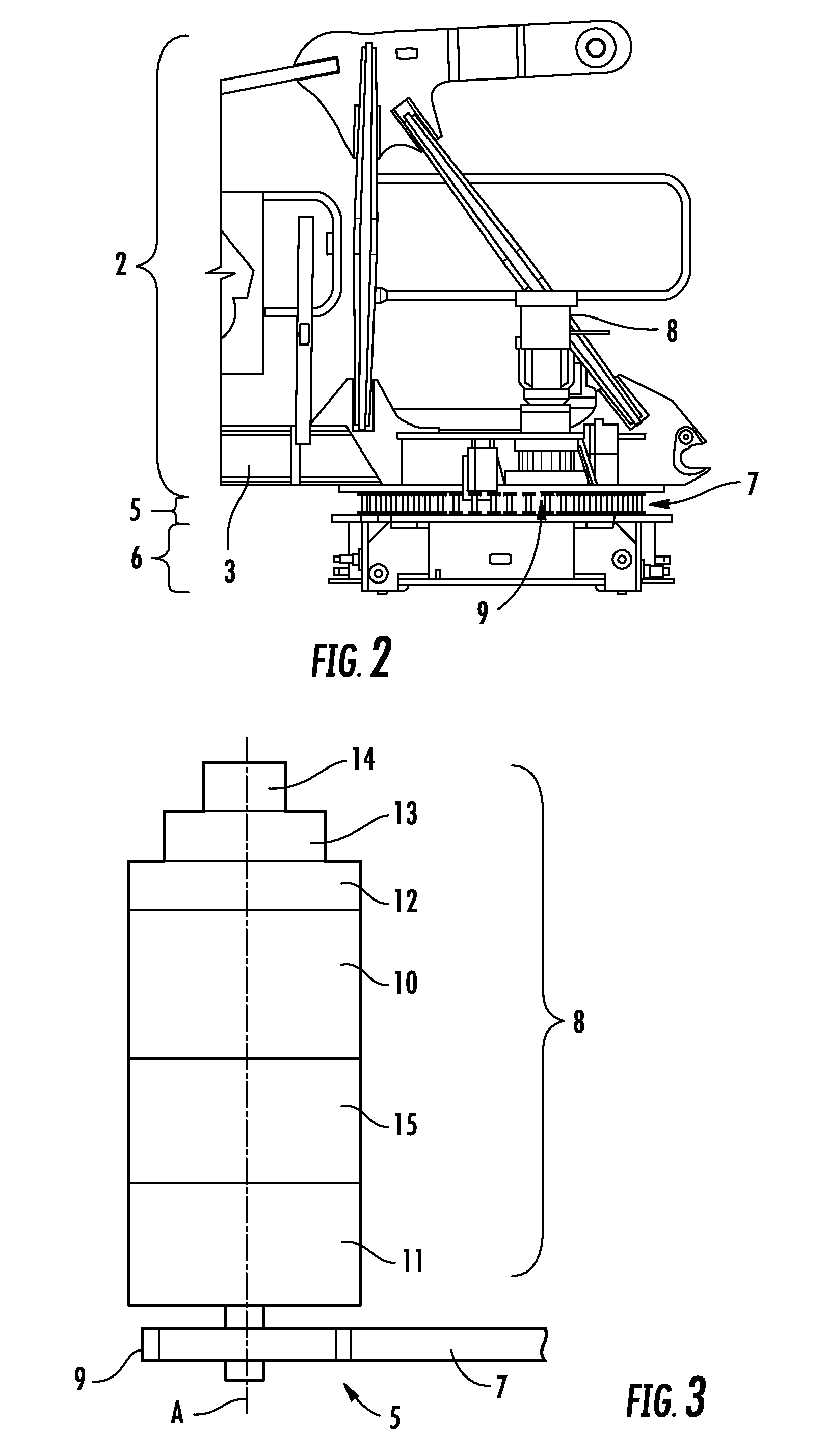 Device for placing a tower crane in weathervaning mode
