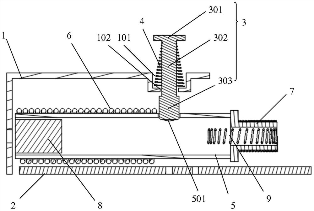 Anti-disassembly self-destruction device applied to vehicle-mounted unit and vehicle-mounted unit