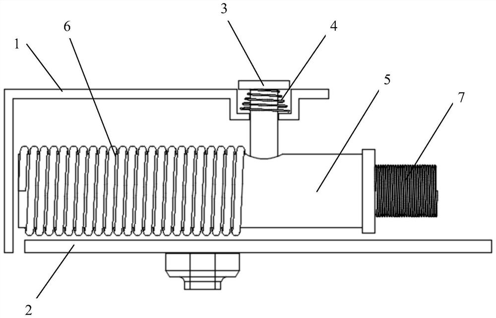Anti-disassembly self-destruction device applied to vehicle-mounted unit and vehicle-mounted unit