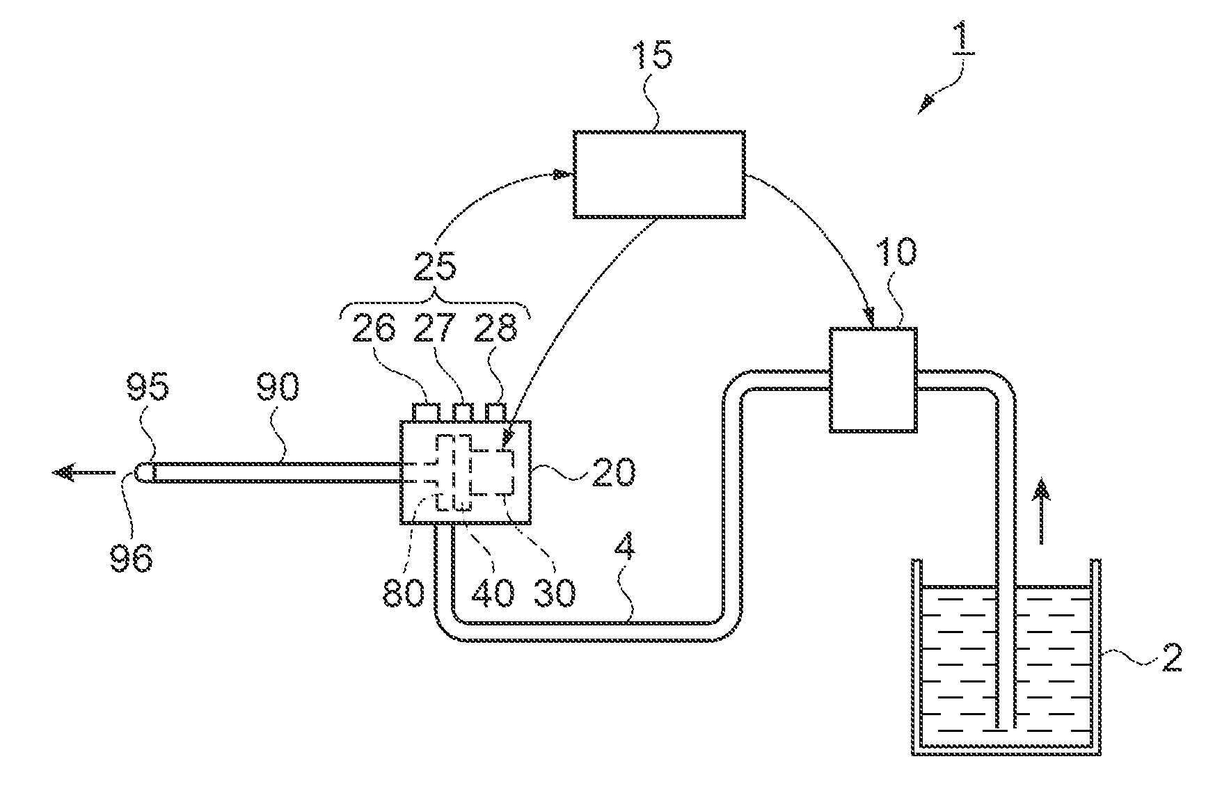 Fluid ejection method and fluid ejection device