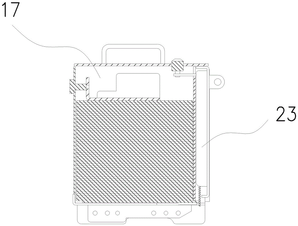 Card box locking mechanism and unlocking device in card sender