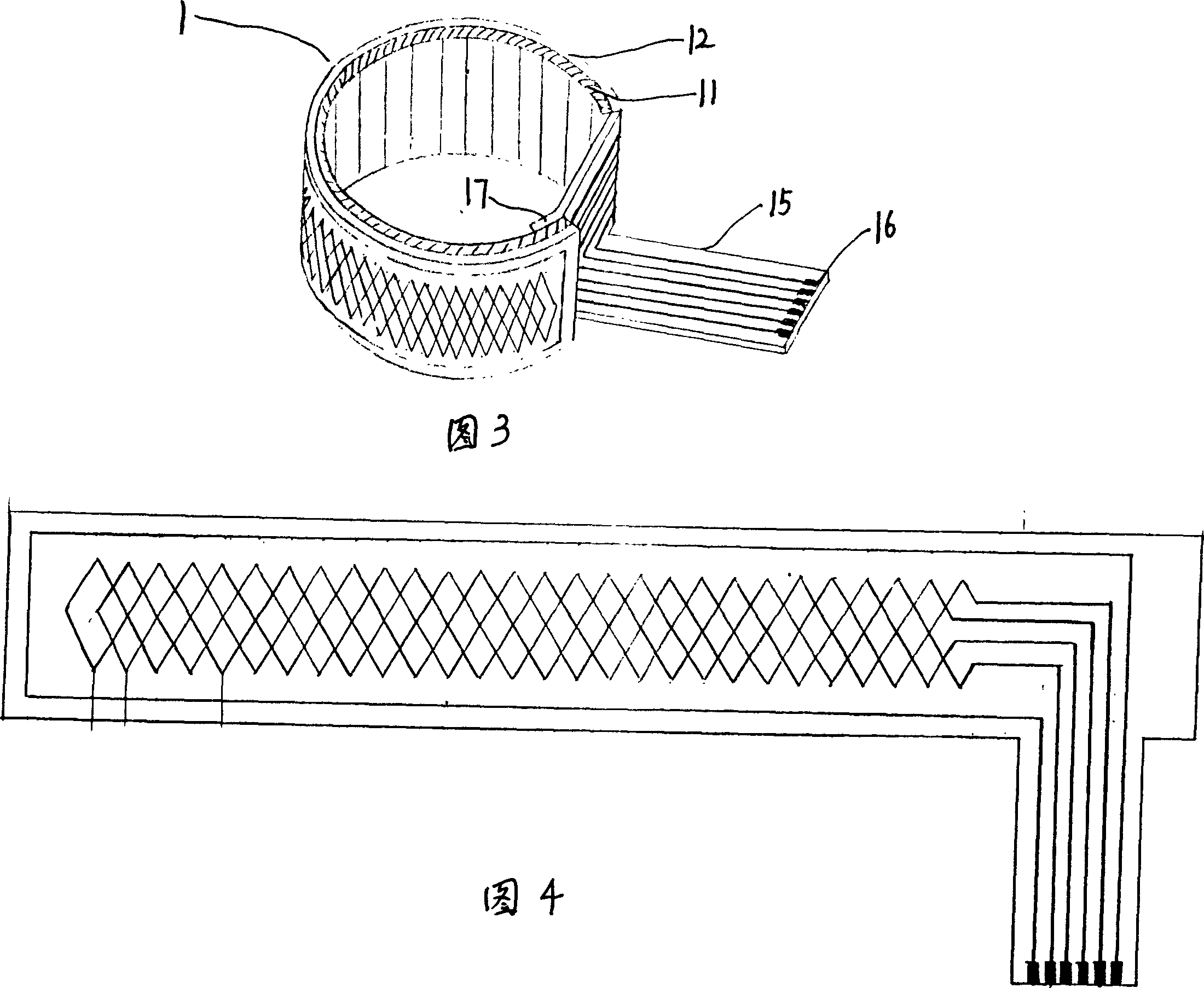 Inductance type position transducer and band tape having same