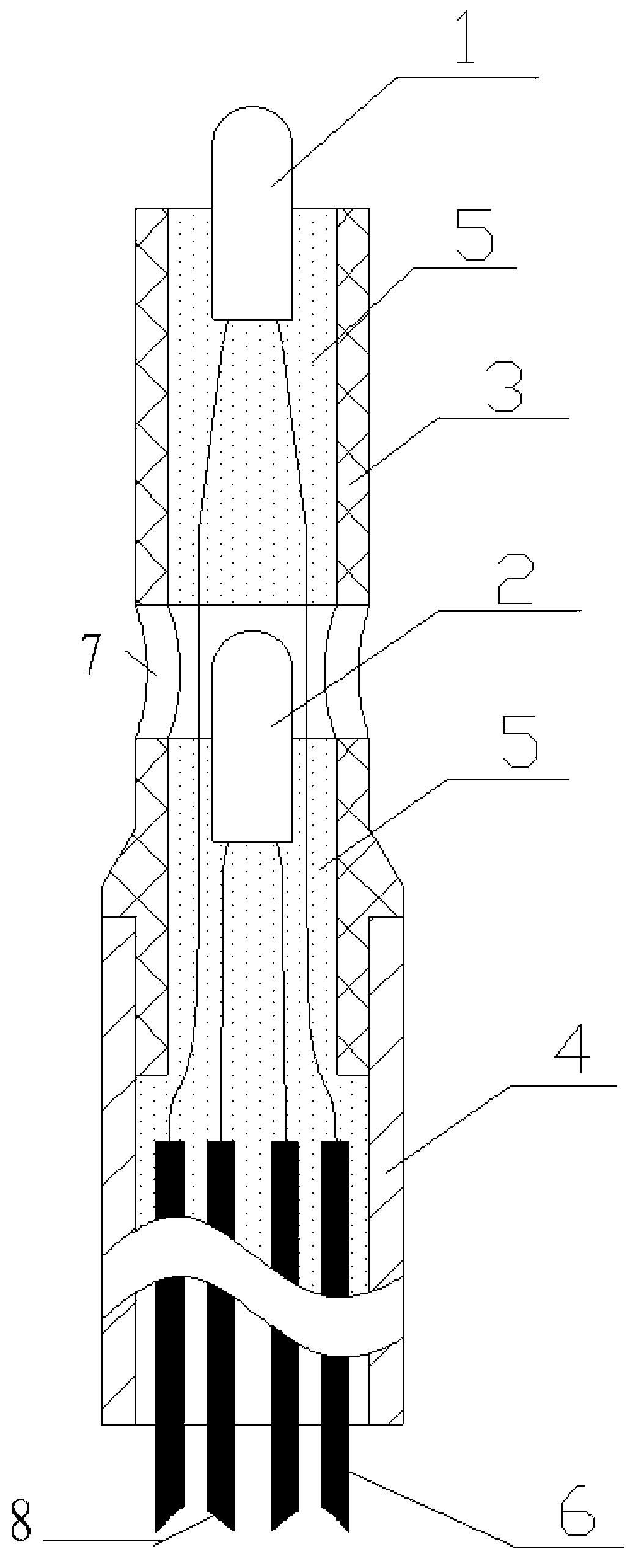 Thermistor type air velocity transducer with temperature compensation