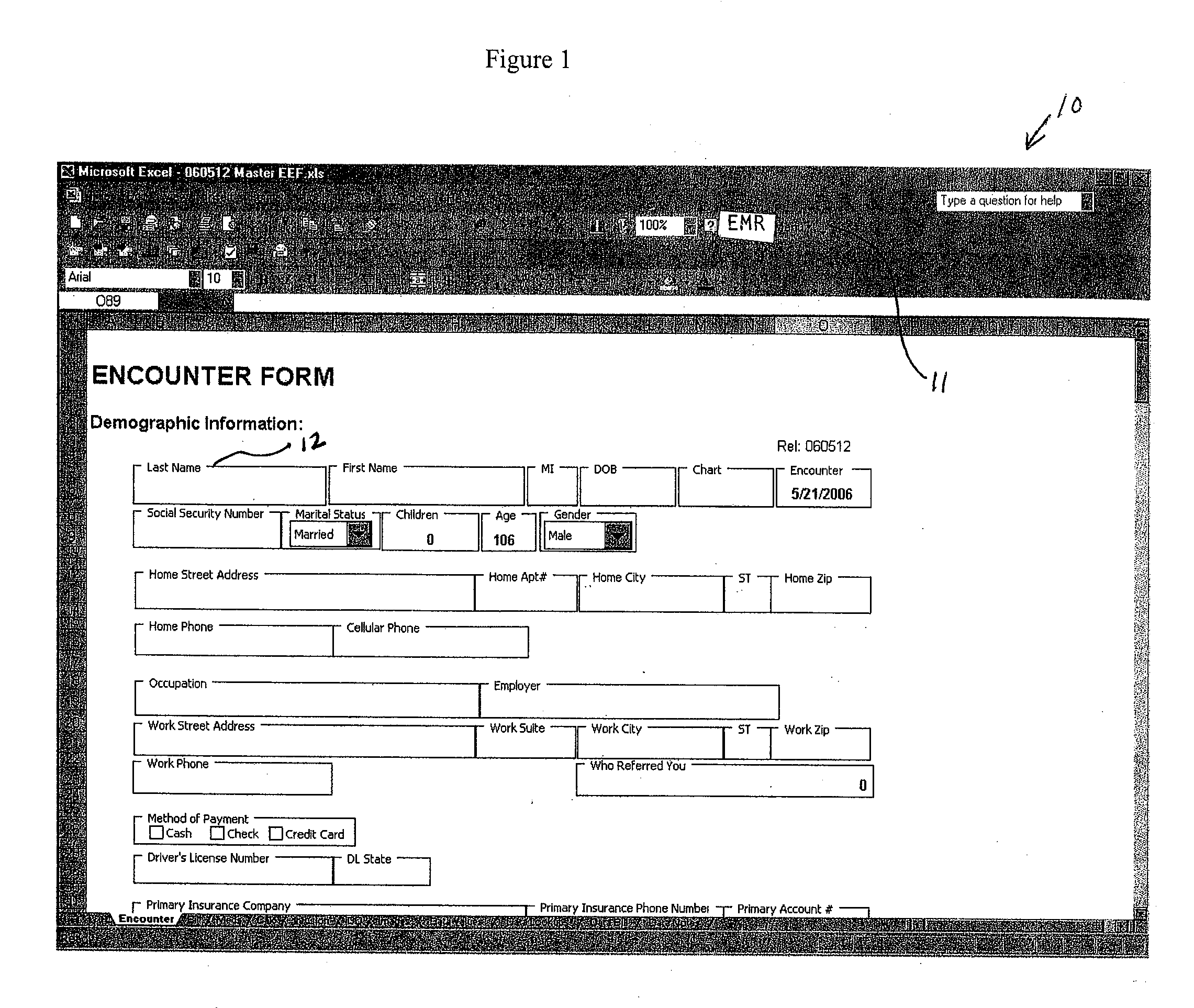 Adaptable Electronic Medical Record System and Method