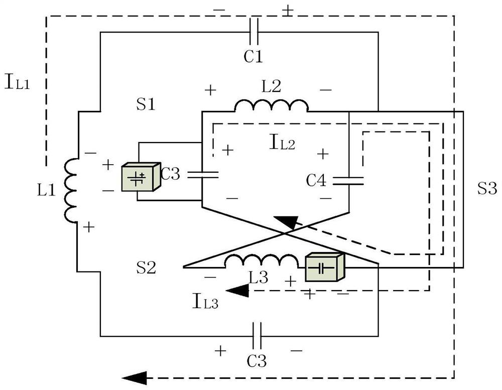 Super capacitor-storage battery hybrid energy storage system based on impedance source topology