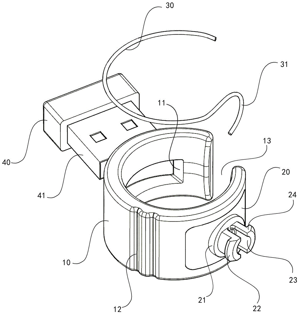 Ring sleeve structure applicable to fingers of different sizes and application method thereof