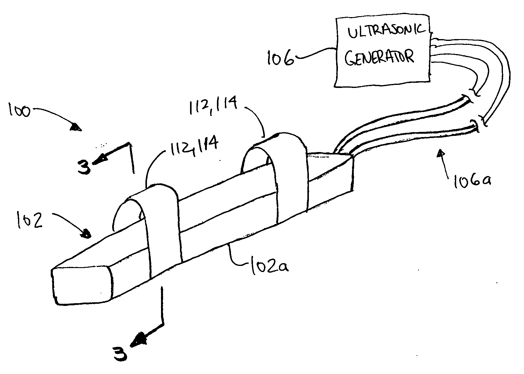 Ultrasonic finger probe