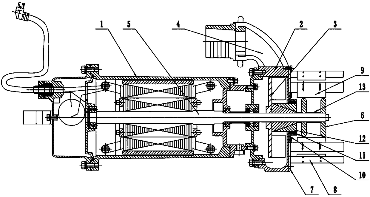 Double-stirring double-cutting sewage pump