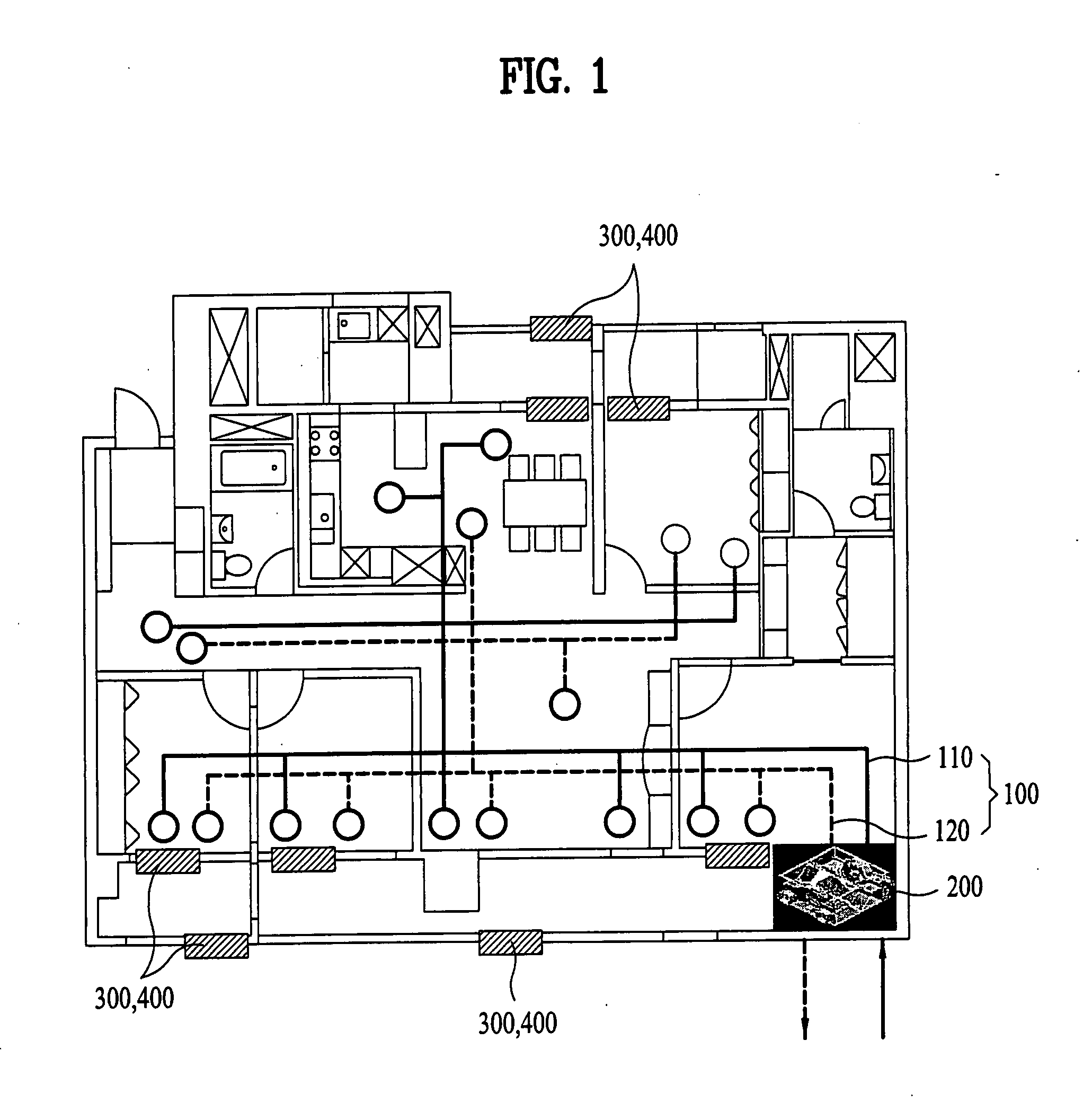 Vantilating system and method for controlling the same