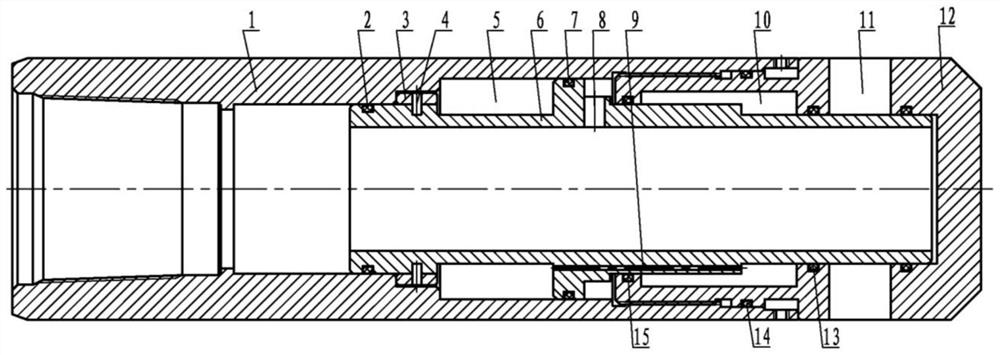 A hydraulically adjustable time-delay opening device