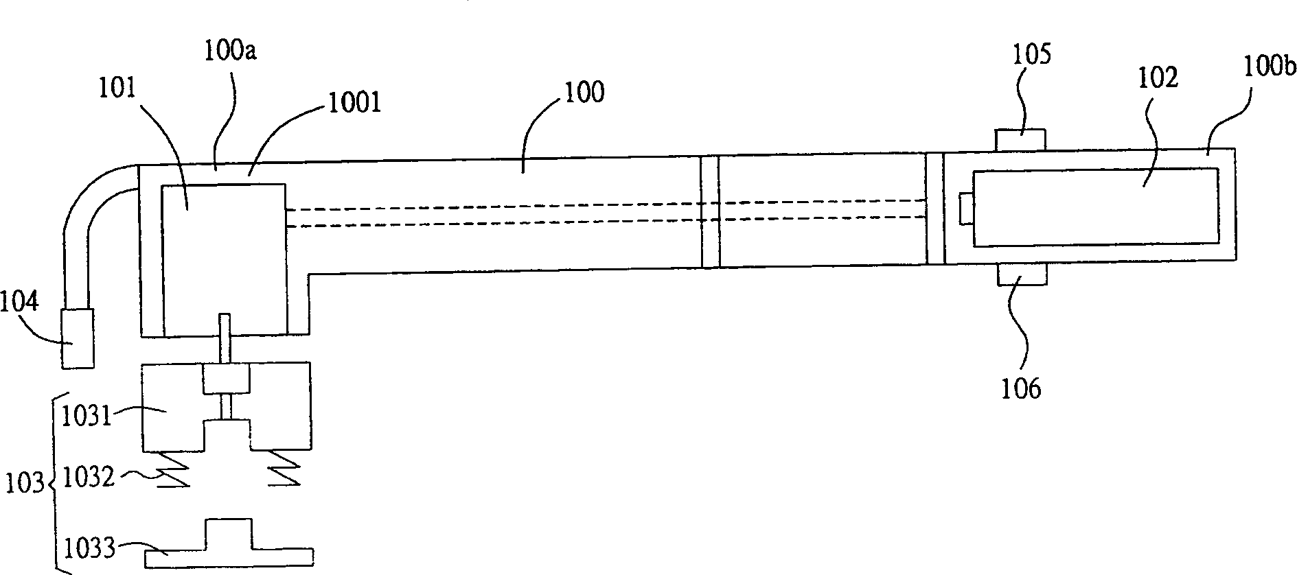 Cleaning clamp for wafer carrying bench of semiconductor machine