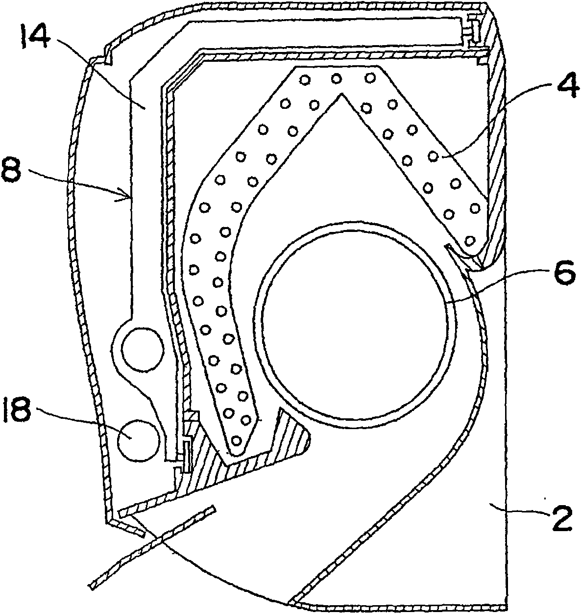 Air conditioner having indoor unit with automatic air filter cleaning function