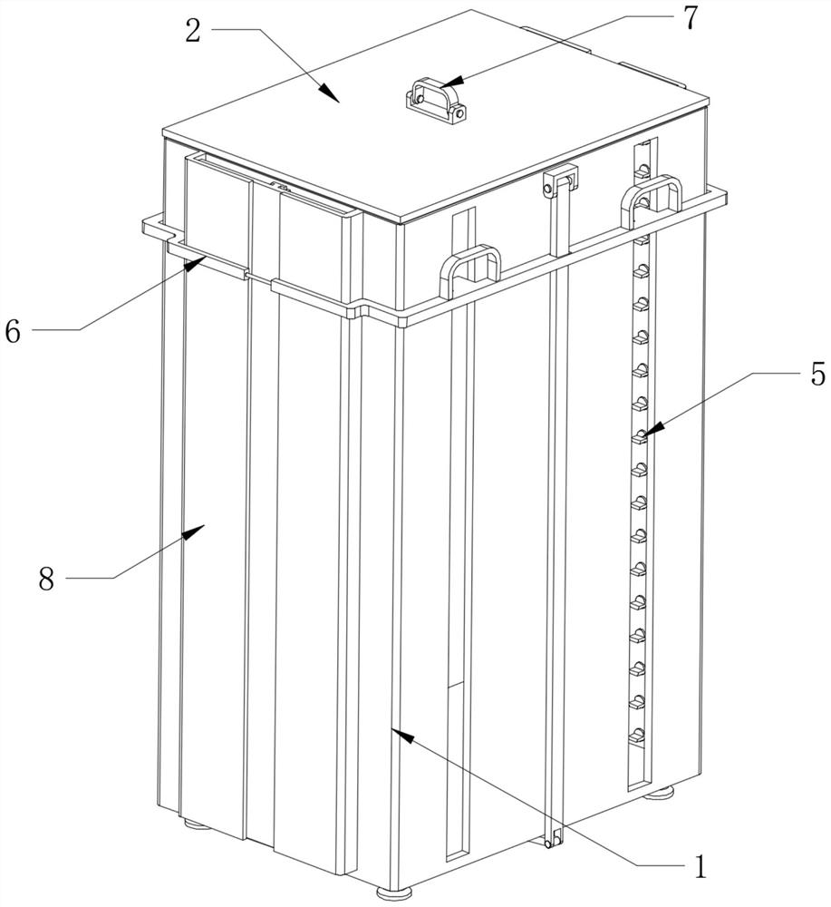 LED display screen packaging box and packaging method thereof