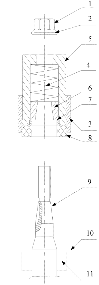 Positioning assembly device