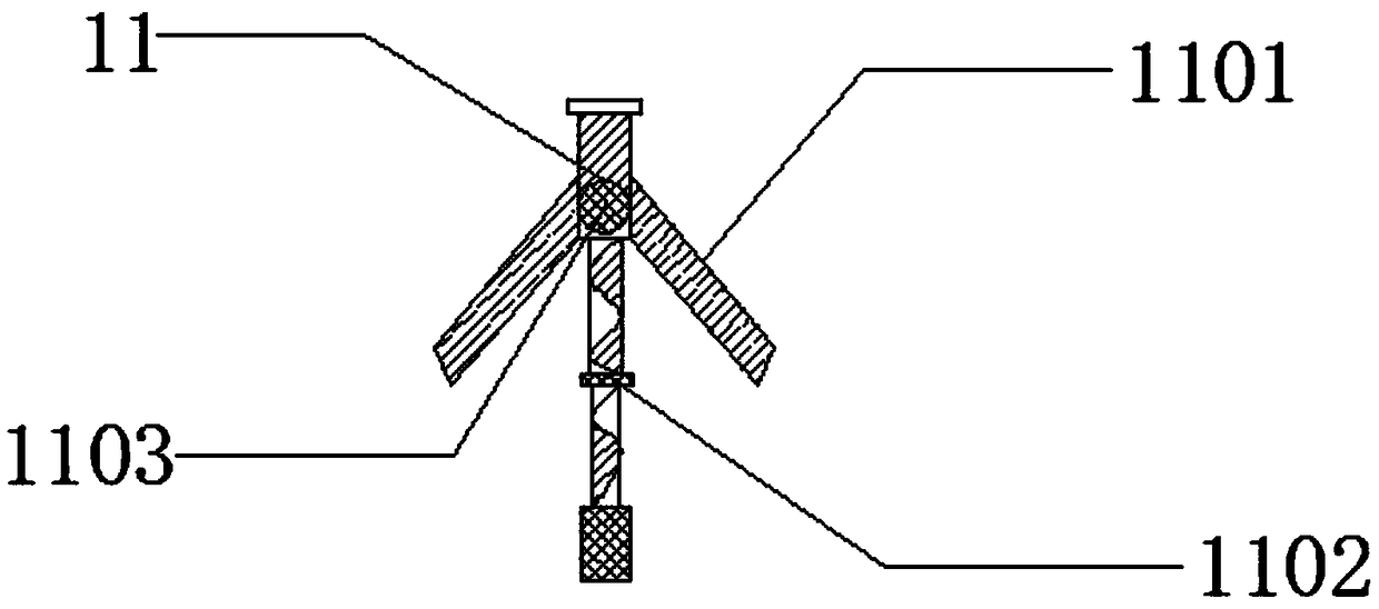 Automatic trough device for raising pigs