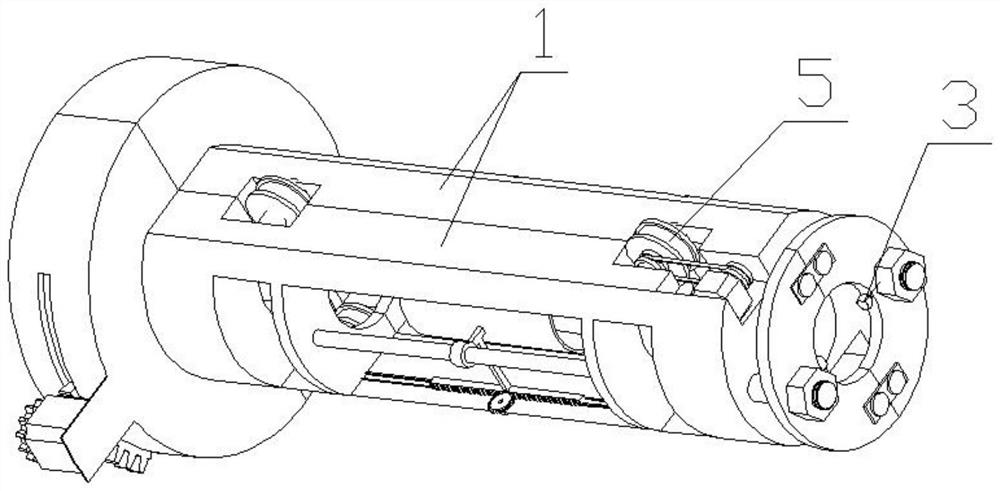 A high-altitude transmission line deicing vehicle