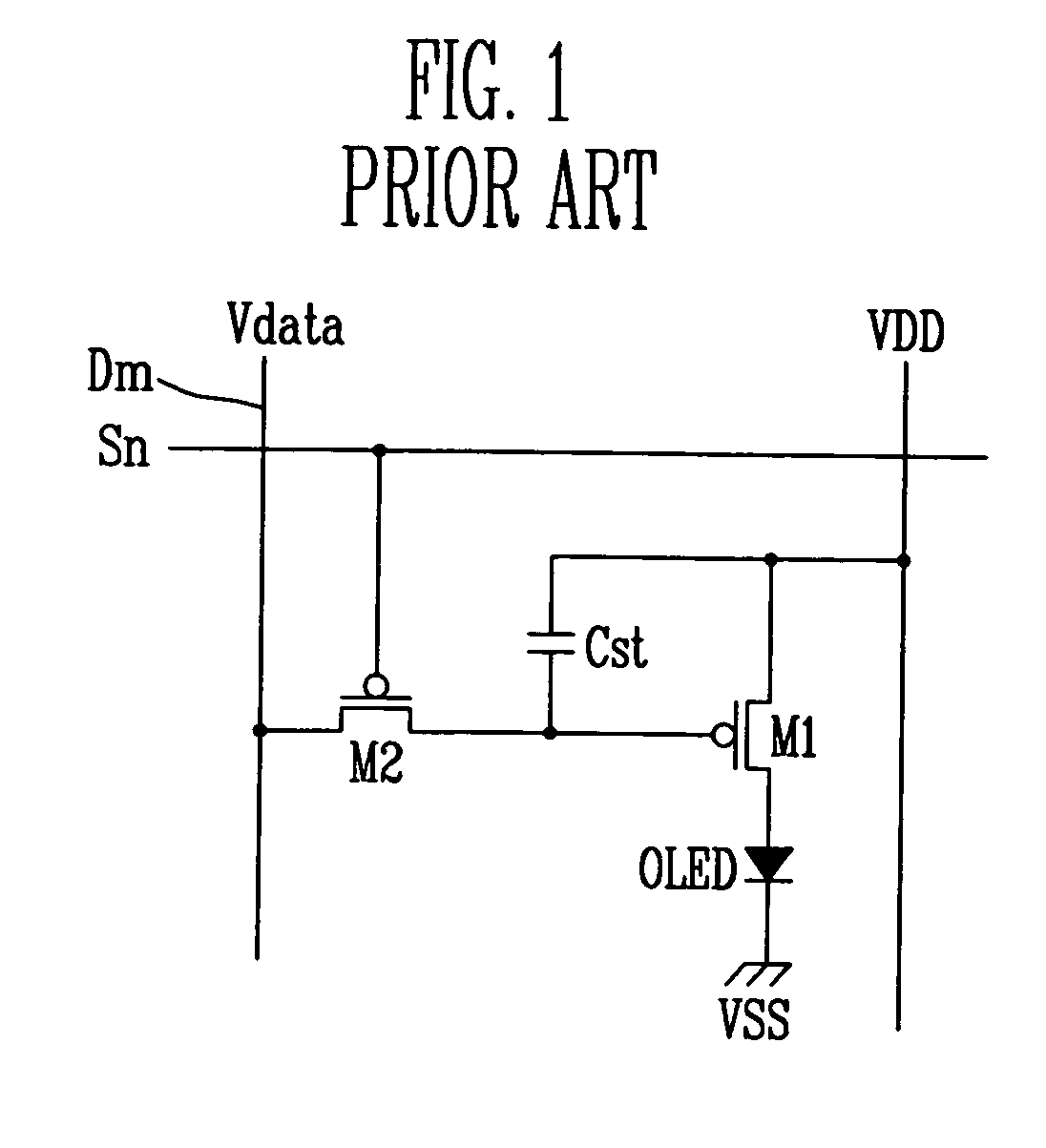 Light emitting diode display circuit with voltage drop compensation