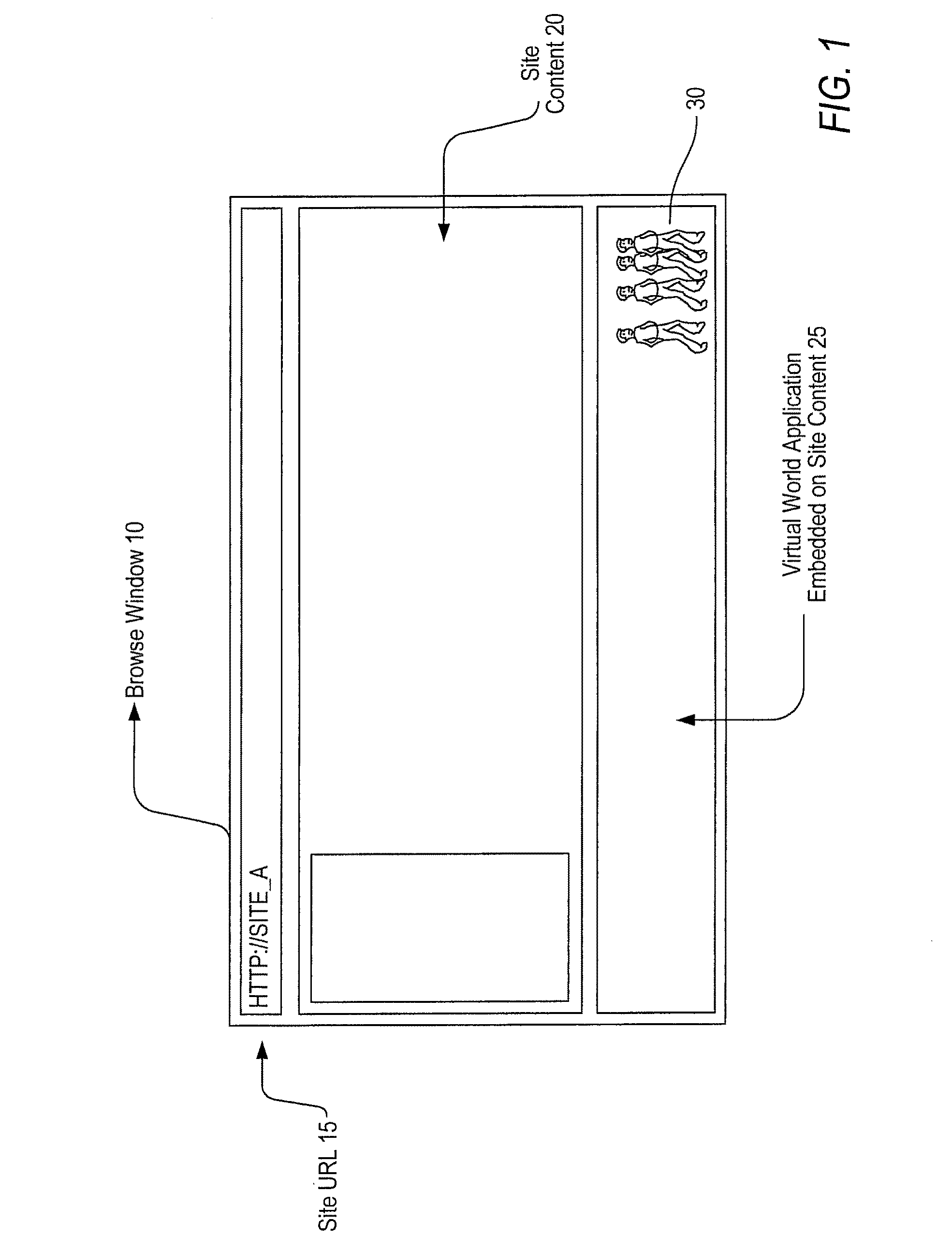 Method and system for hosting a metaverse environment within a webpage