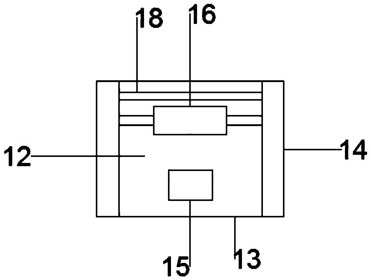 A casing oiling device for stepping motor oiling