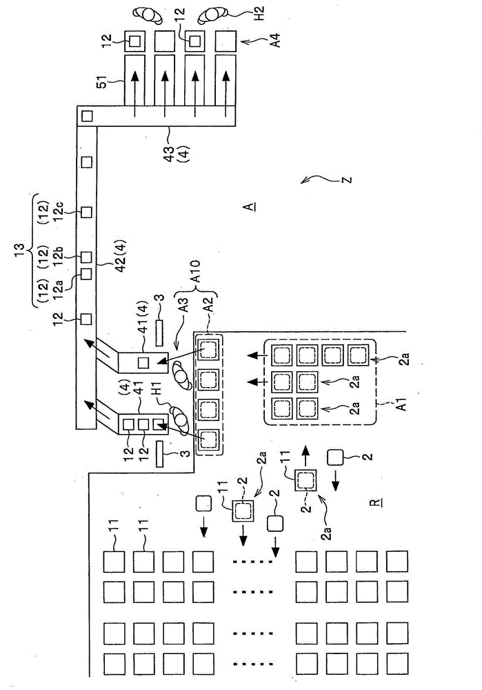 In-coming and shipment auxiliary system, unmanned carrying vehicle and in-coming and shipment auxiliary method