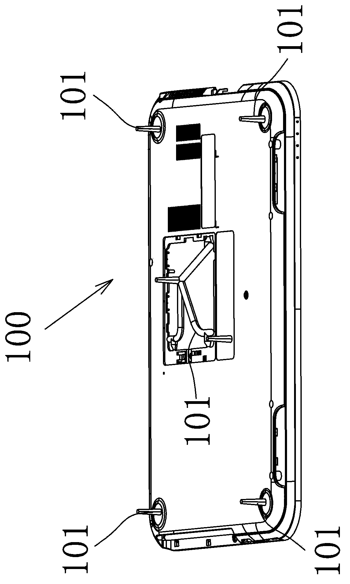 Fully-automatic feeding point front and back milling equipment