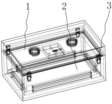 A reusable low-temperature packaging box