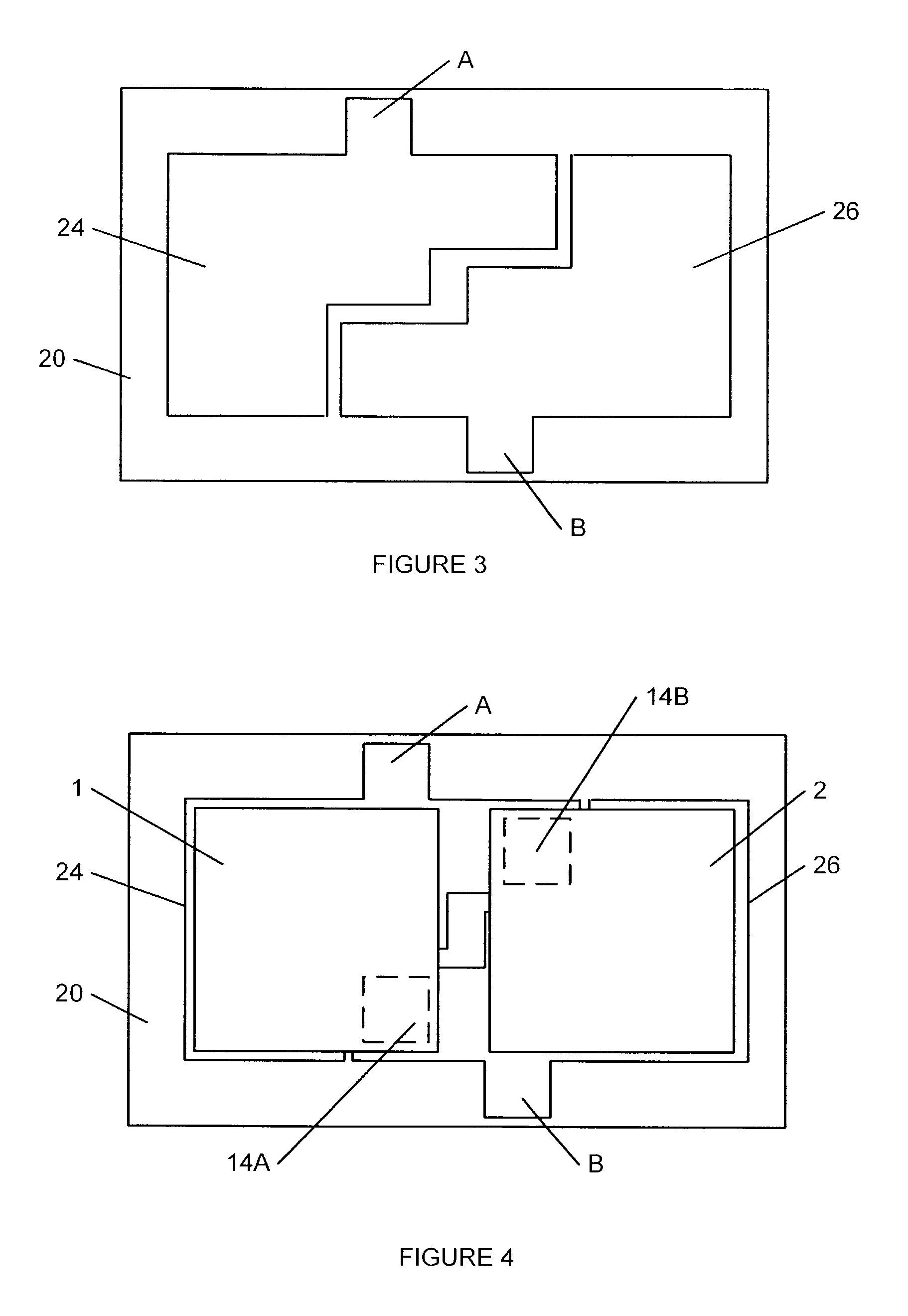 Electronic devices having a header and antiparallel connected light emitting diodes for producing light from AC current