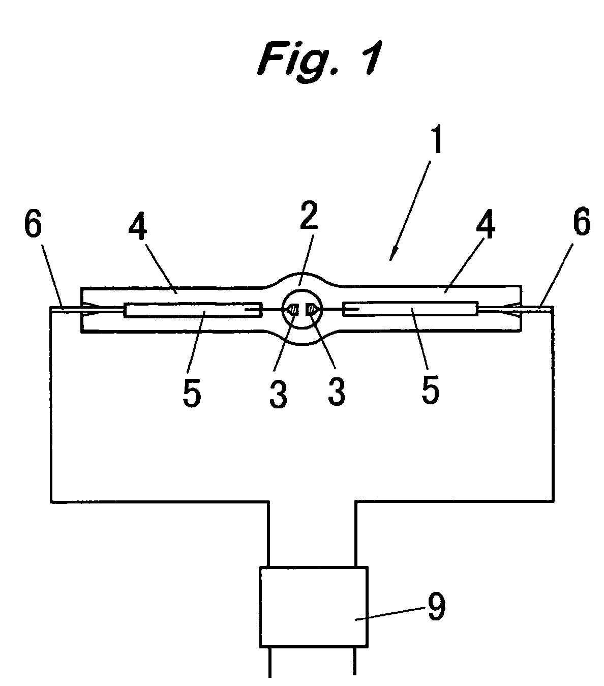 High-pressure discharge lamp