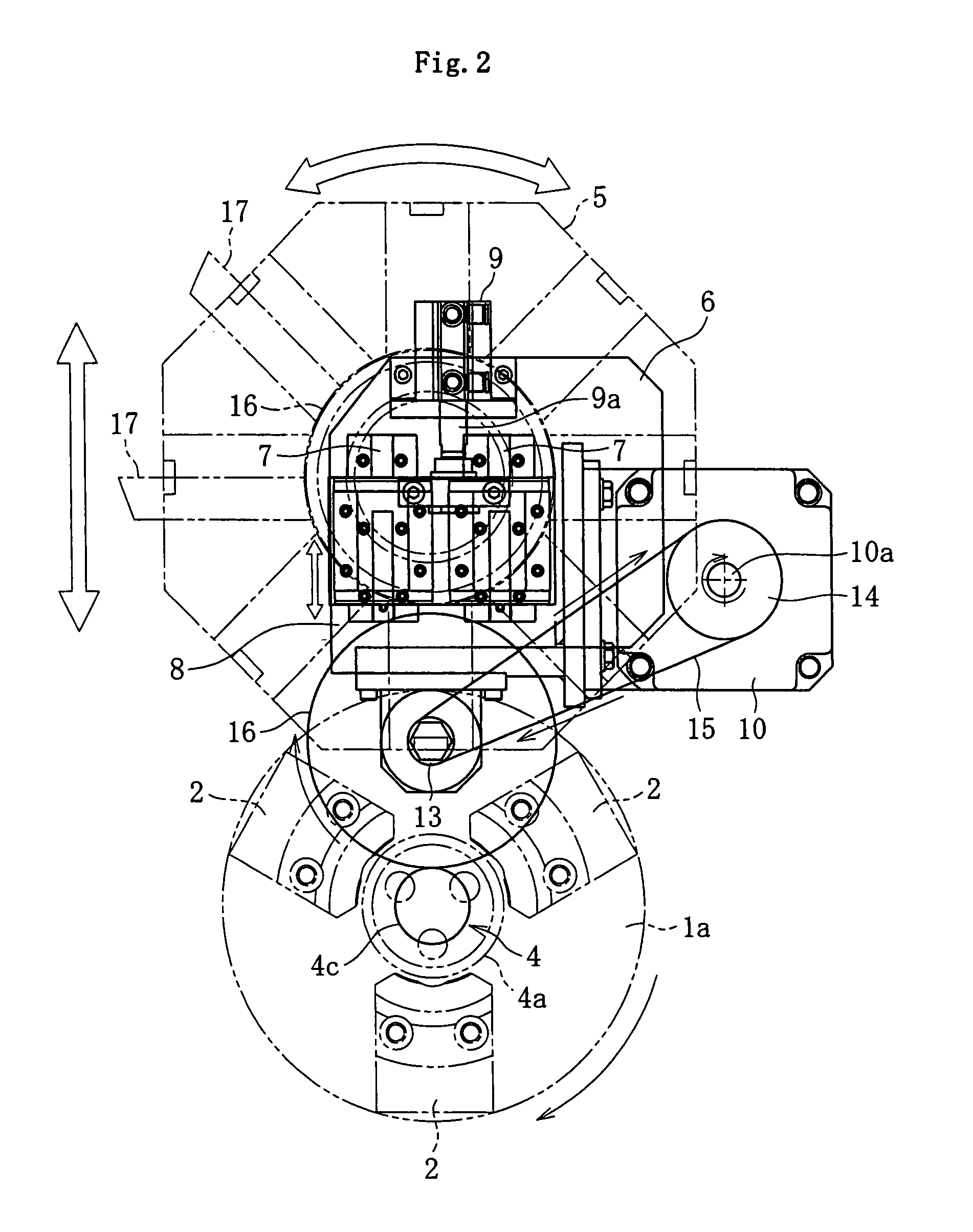 Method and apparatus for grinding axial workpieces