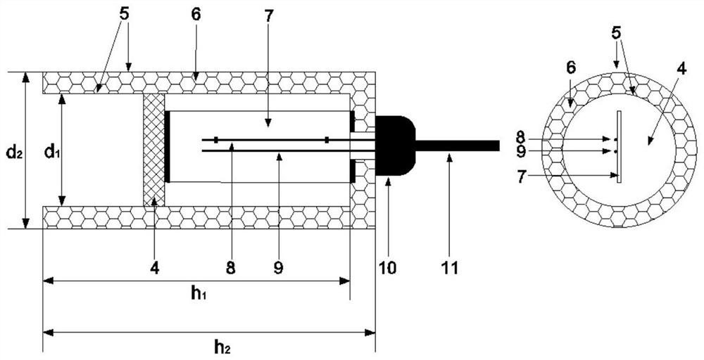 Fiber grating-based soil matrix suction monitoring device and method