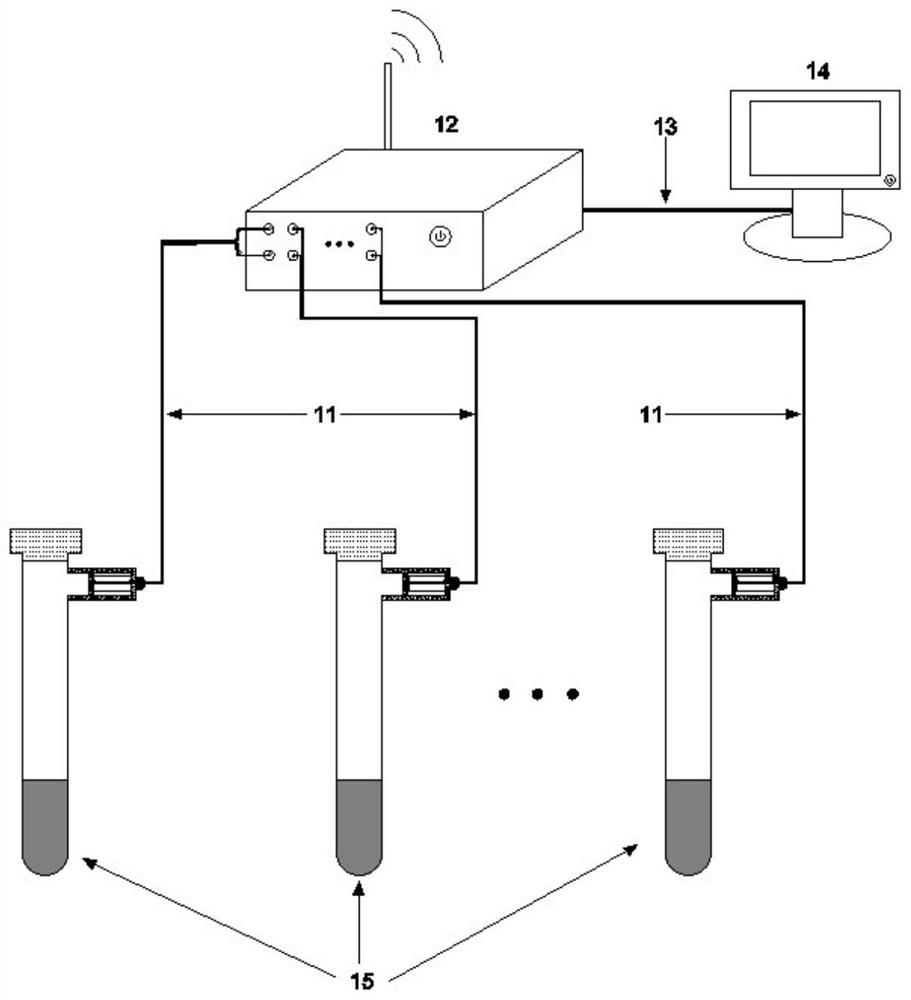 Fiber grating-based soil matrix suction monitoring device and method