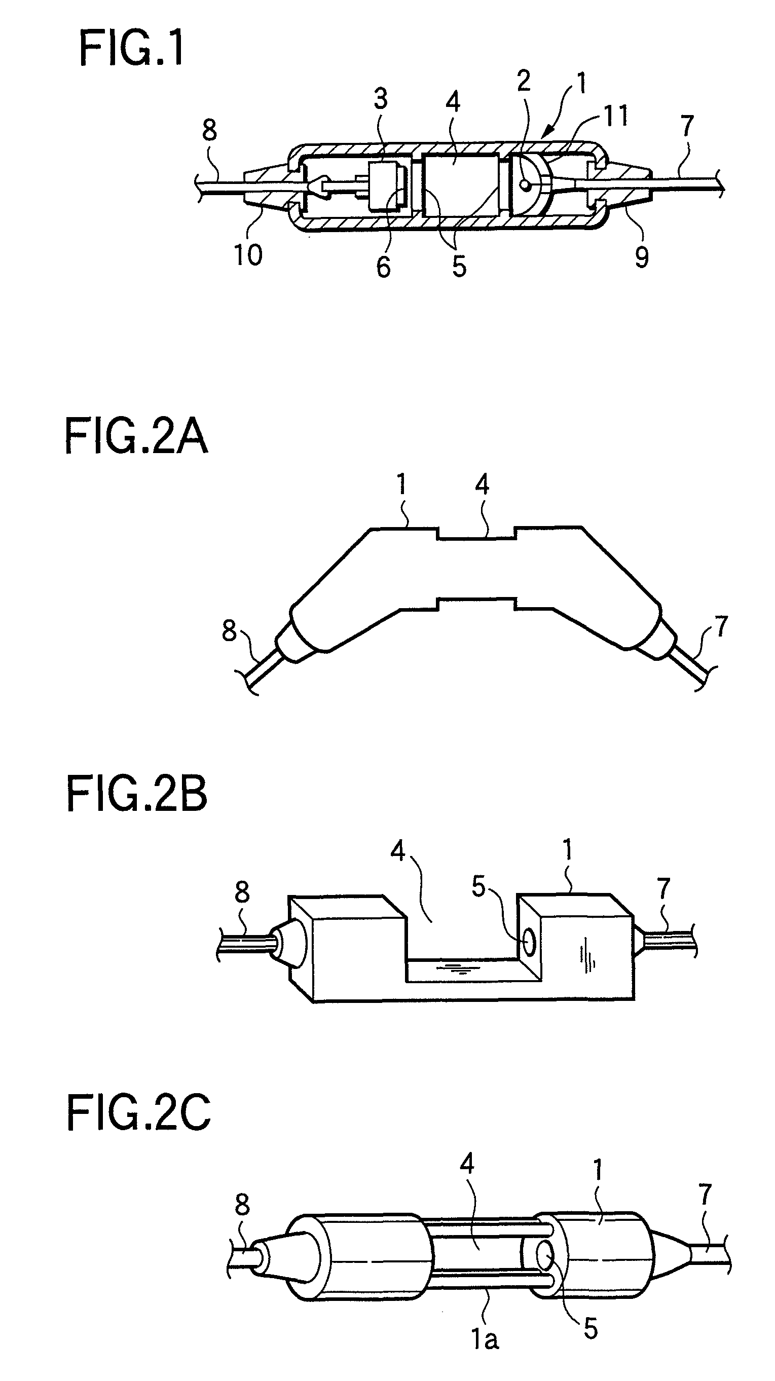 Sensor for measuring carbon dioxide in respiratory gas