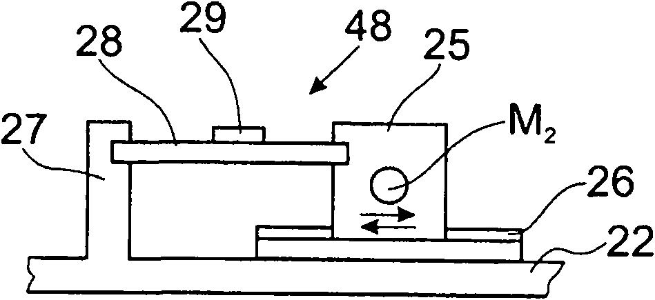 Apparatus on a flat card or roller card for setting the working spacing between the cylinder and one neighbouring roller