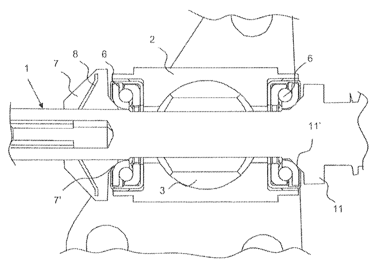 Spindle drive for the height adjustment of an electrically adjustable steering column