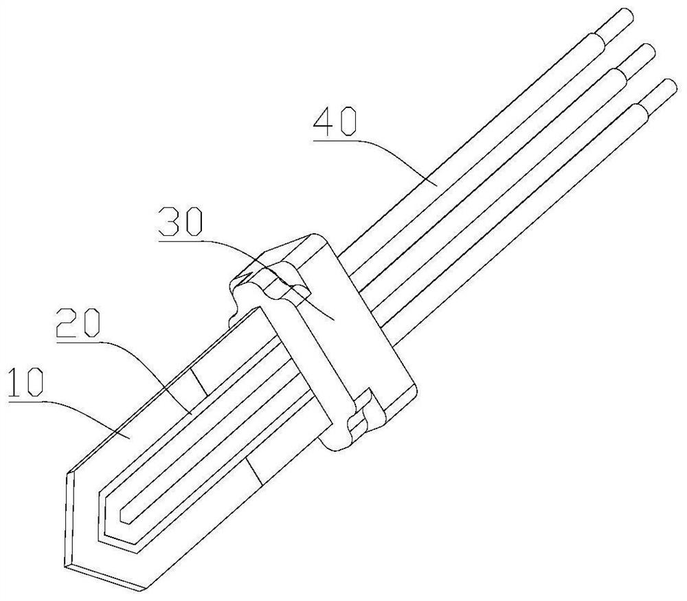 Heating body and atomization device