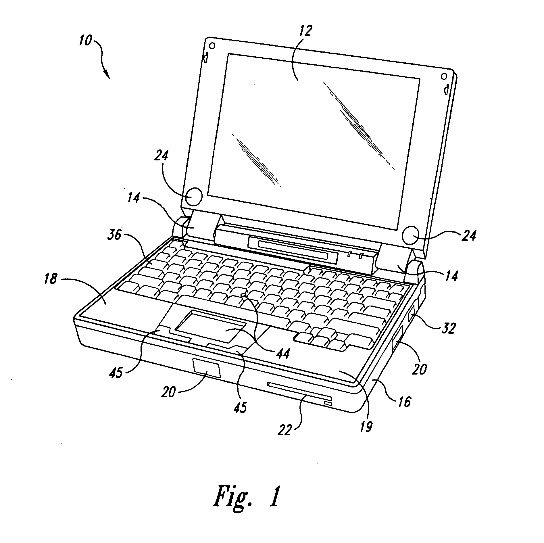 Portable input device for computer