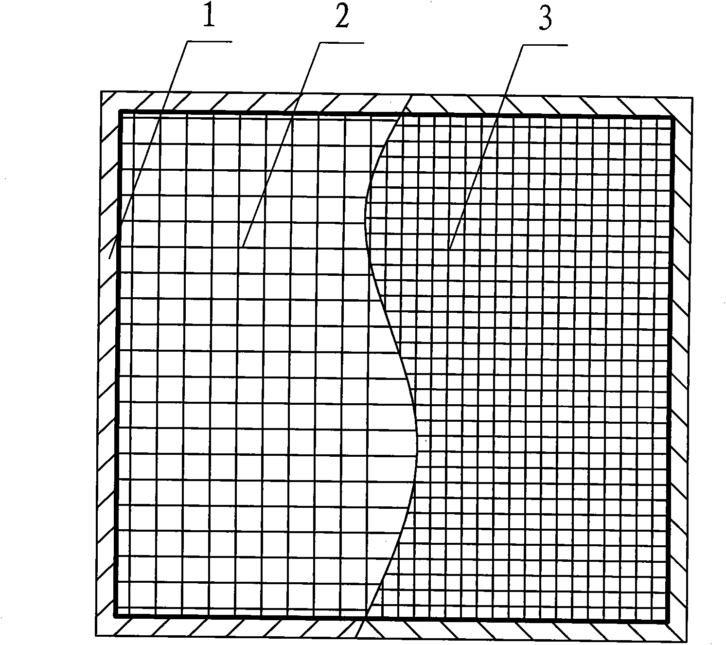 Manufacture and use method of screen mesh type ecological floating bed