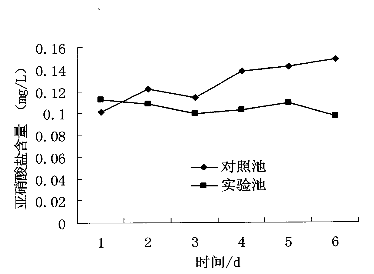 Microorganism water treatment agent in culturing water and preparation technique thereof