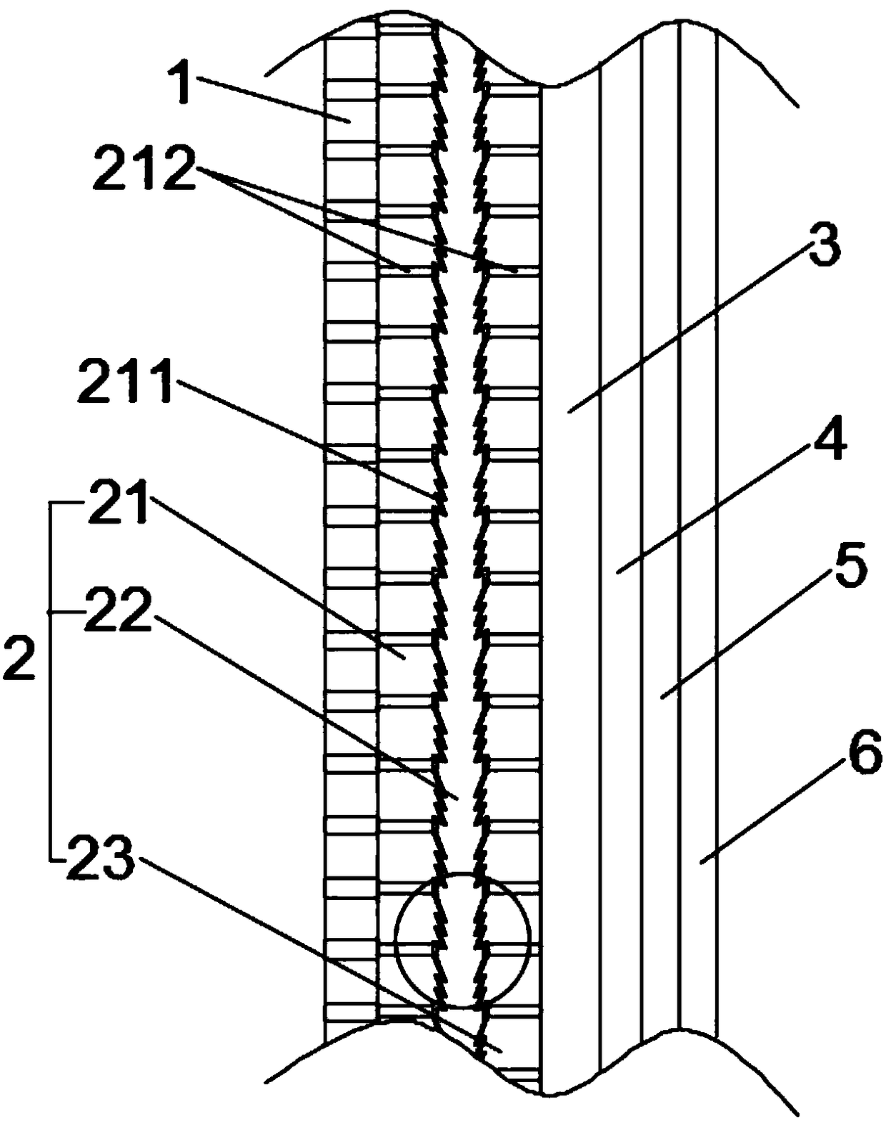 Safe and noiseproof telephone booth metal shell and manufacturing method thereof