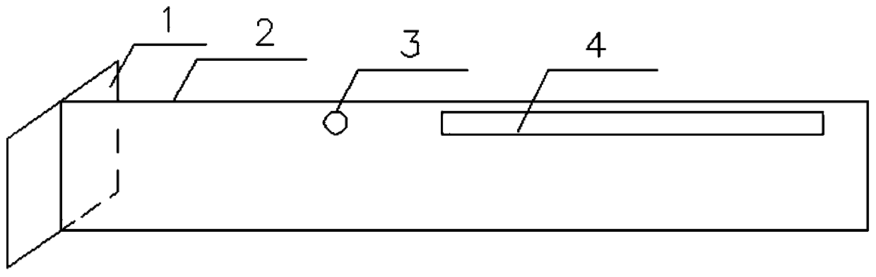 A combination tool for preforming concrete ground separation joints and its pre-embedding method