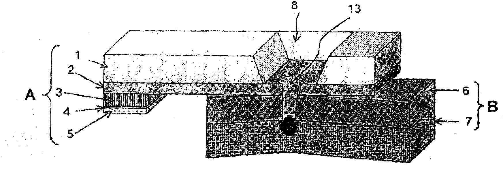 Means and method for connecting thin metal layers