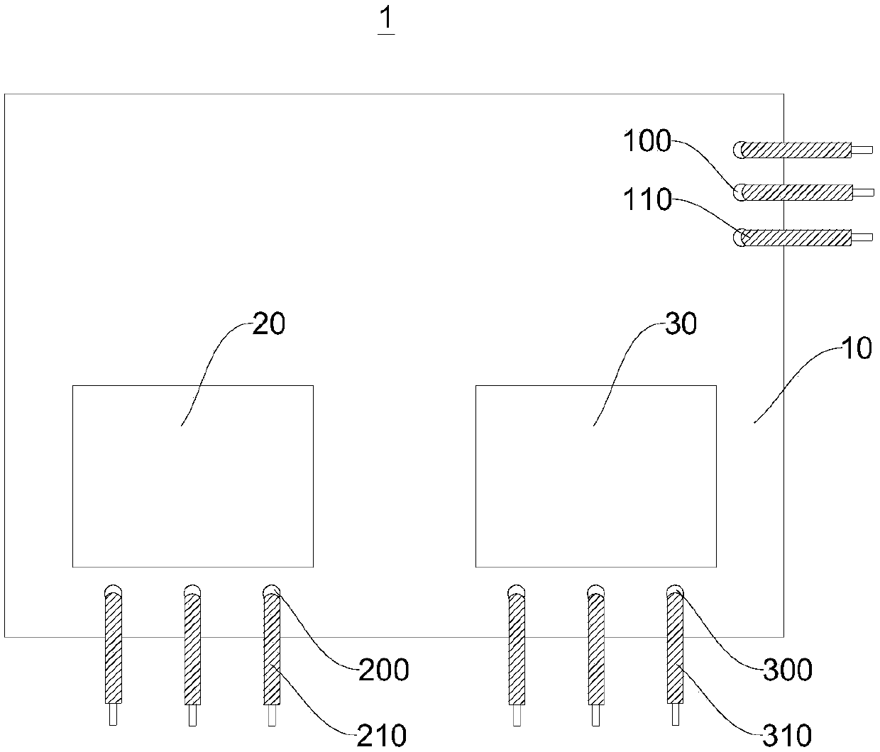 Planar transformer and manufacturing method