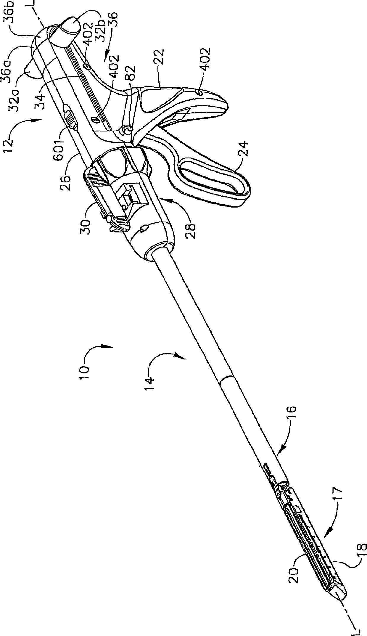 Surgical stapling apparatus with control features operable with one hand