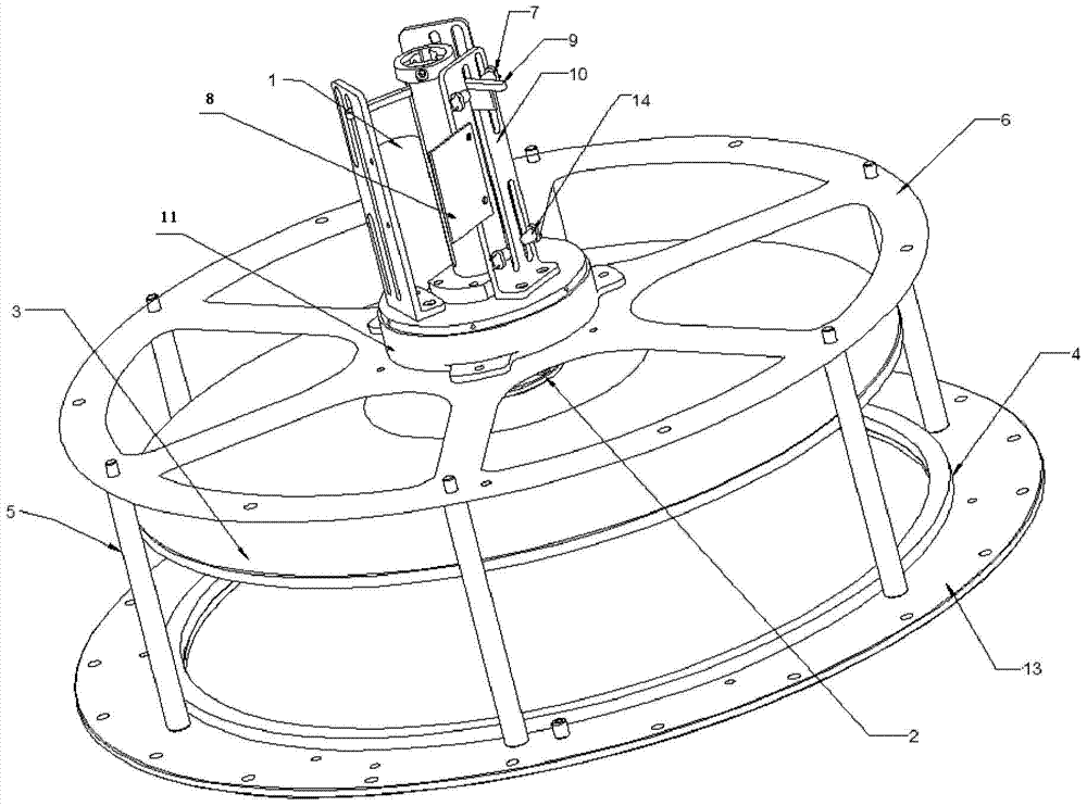 A flow-limiting hermetic exhaust valve for aerostats and its position-limiting control method