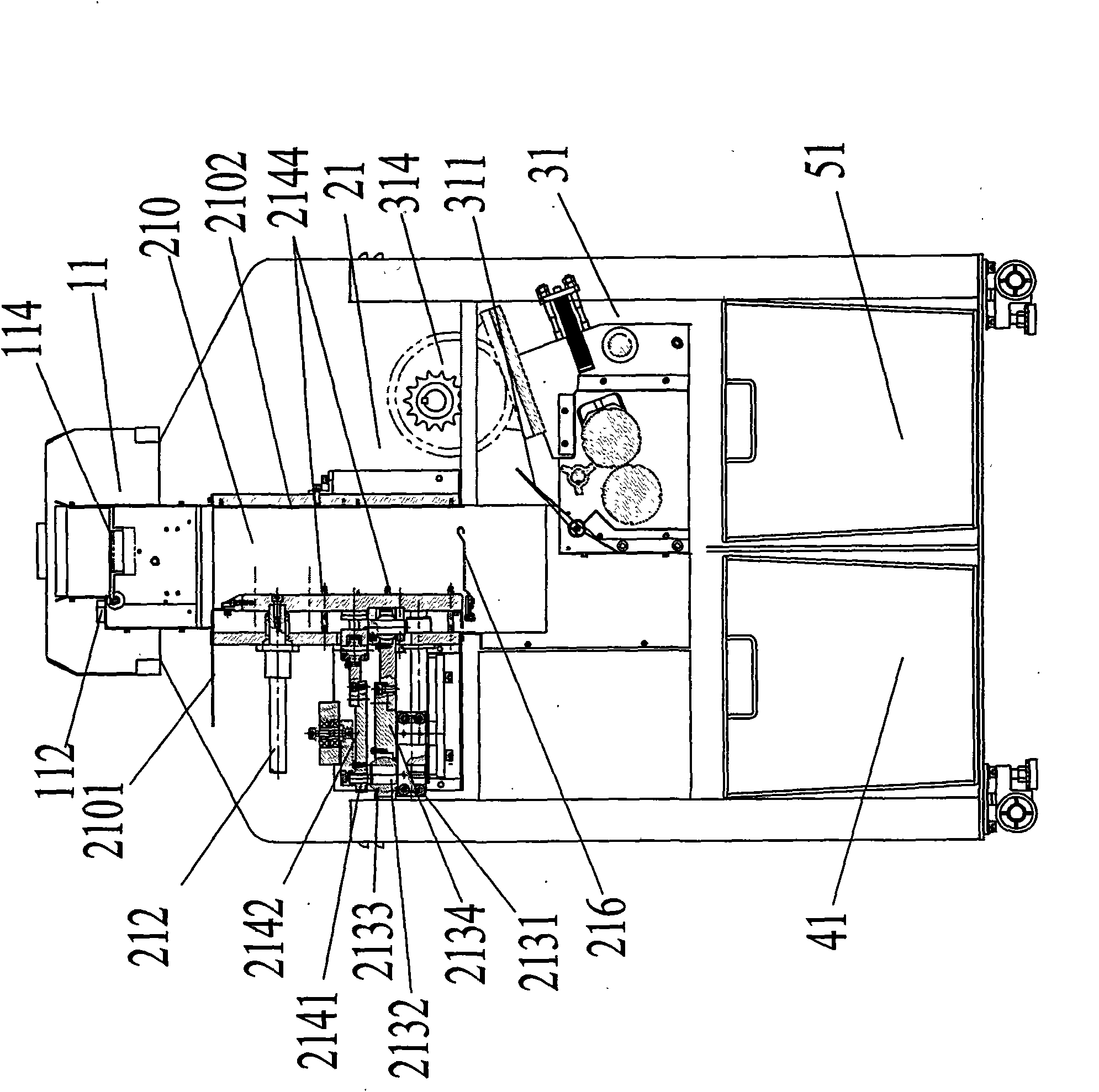 Automatic processing device of flattened waste bottles and cans and device thereof