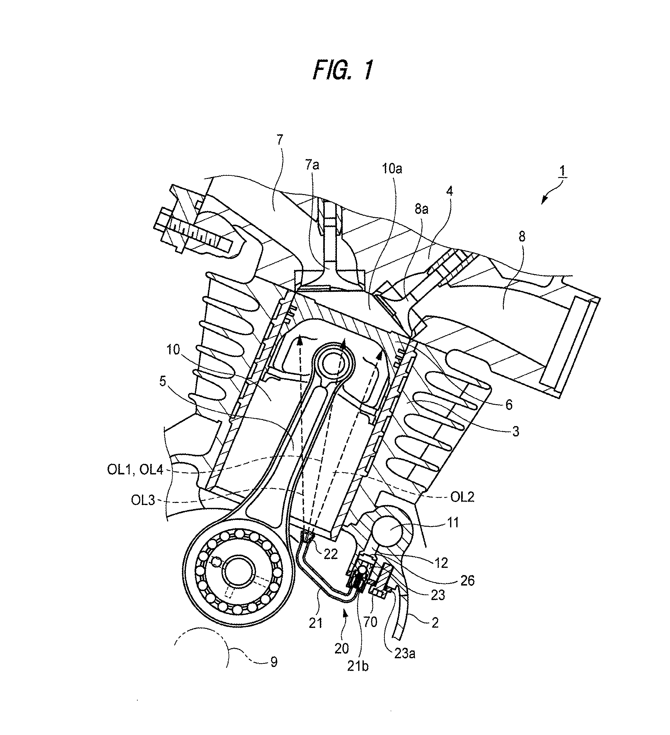 Piston cooling apparatus