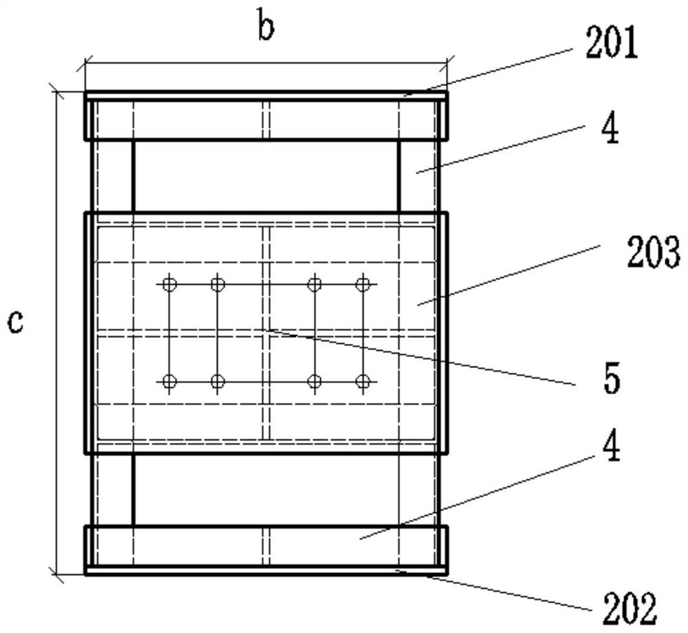 Modularized supporting unit of steel structure